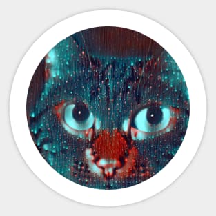 Frisky mycat, revolution for cats Sticker